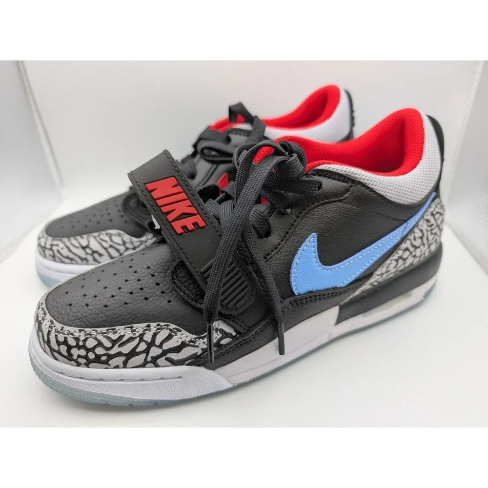 Nike Air Jordan Legacy 312 Low Black Red Blue CD9054-005 Youth 6.5Y, Women's 8